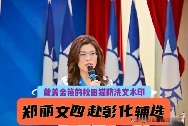 郑丽文可考虑党纪了！党主席四赴彰化辅选，王惠美次次神隐缺席，魏平政选情不容乐观