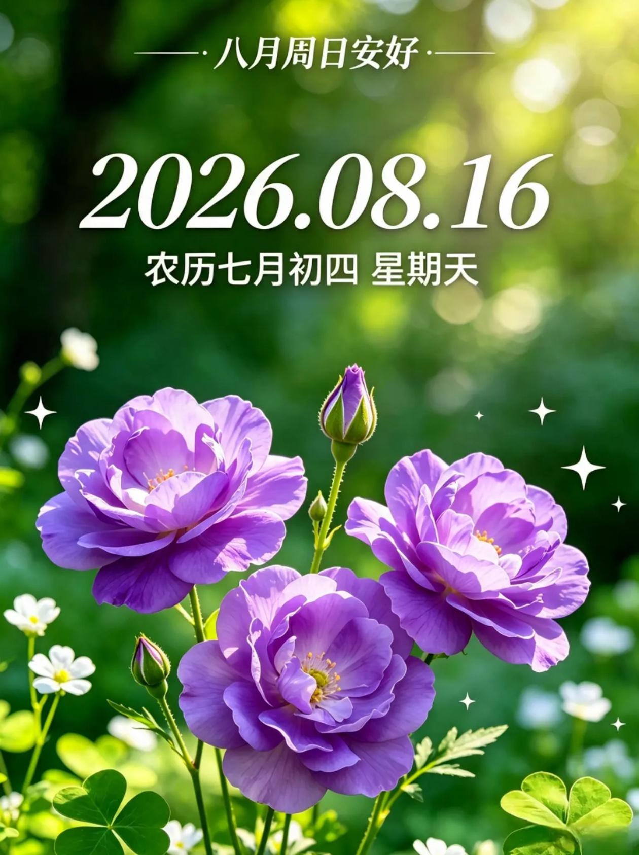 2026./8月16日，且享人间安闲，万事顺遂皆欢颜秋日