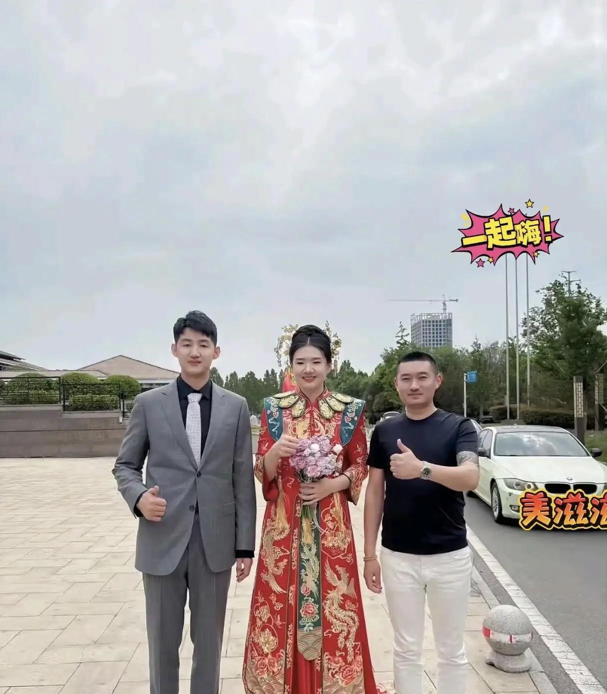 5月5日，中国女排又一奥运冠军在山东低调结婚，安家杰作证婚人！美丽的新娘是中国女