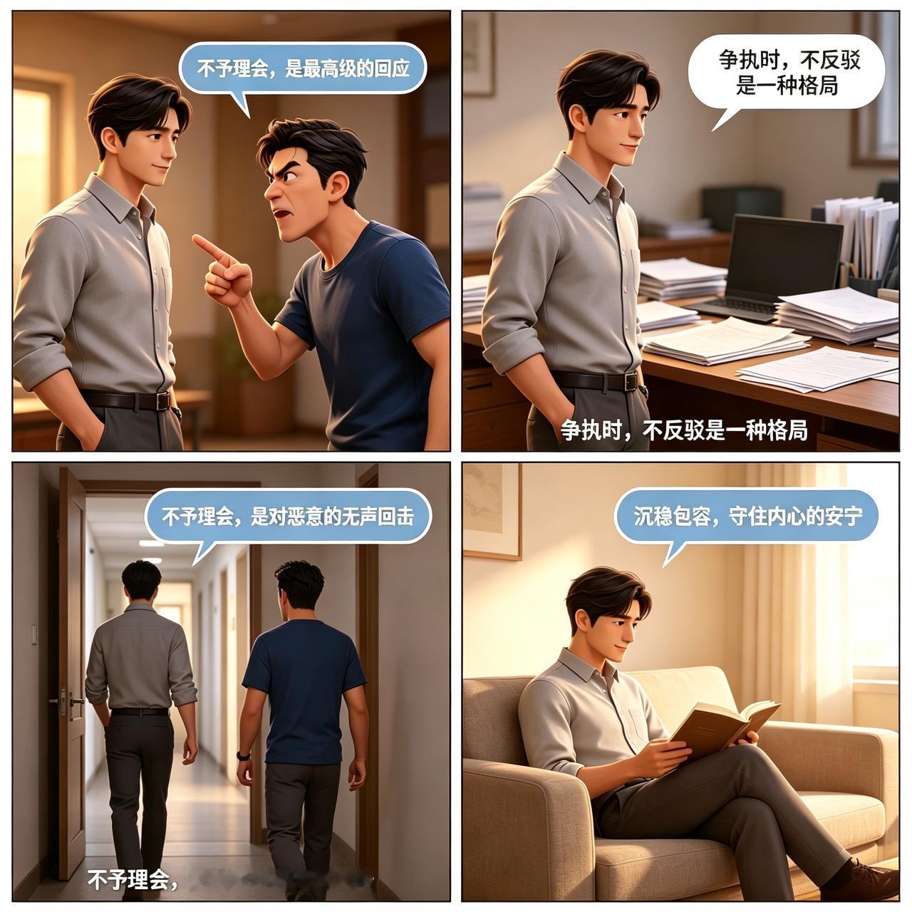 做人最高级的修养，看完你就明白了与人争执时别人出言指责、故意抬杠，不反