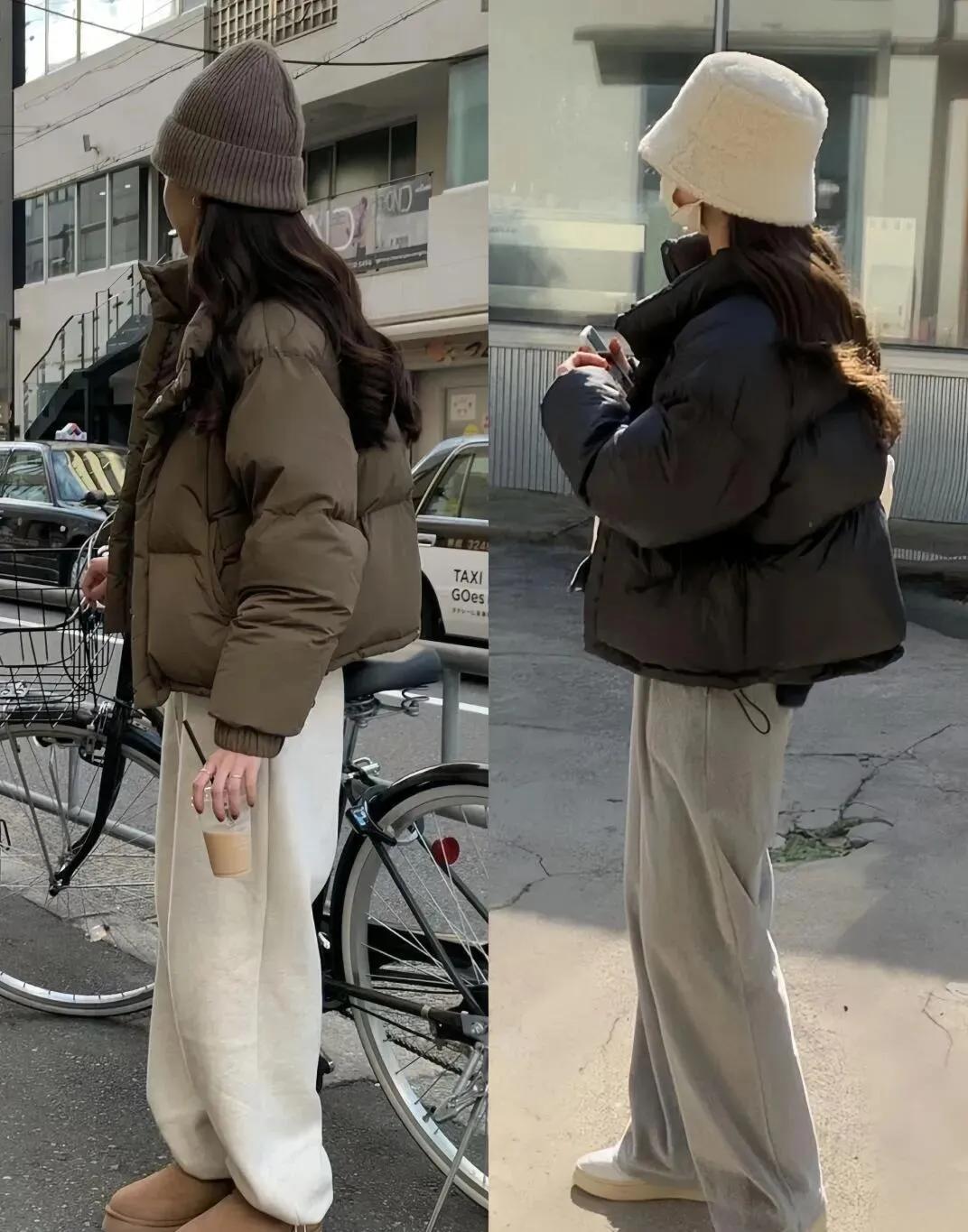 今年冬天，短款羽绒服才是“流量密码”！谁说羽绒服只能裹成“熊”？今年短款羽