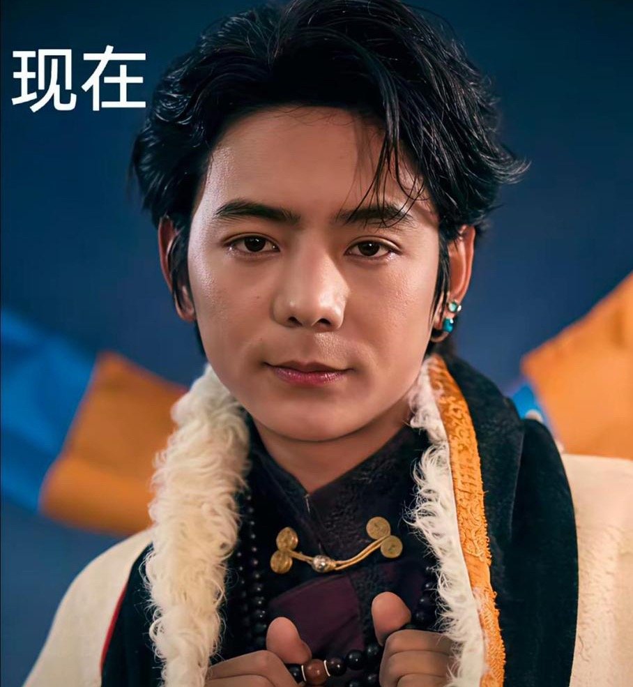 我去，仔细一看，眼神甚至眼睛都不像，嘴唇也不像，这还是丁真吗？