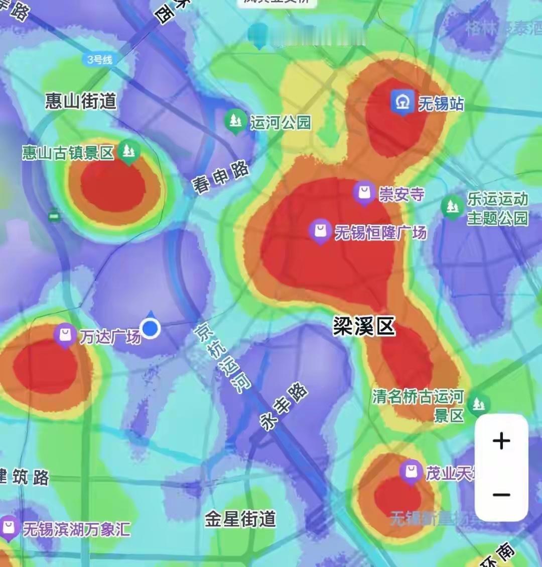 紧急！无锡各大景区商圈已满，交警连喊：不要开车！不要开车！“上午10点的惠山