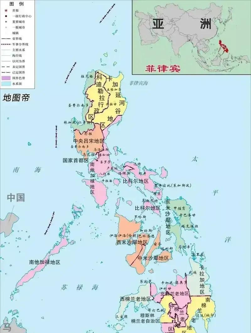 菲律宾与云南对比2024年云南总人口数量4655万，菲律宾总人口为1.13亿，