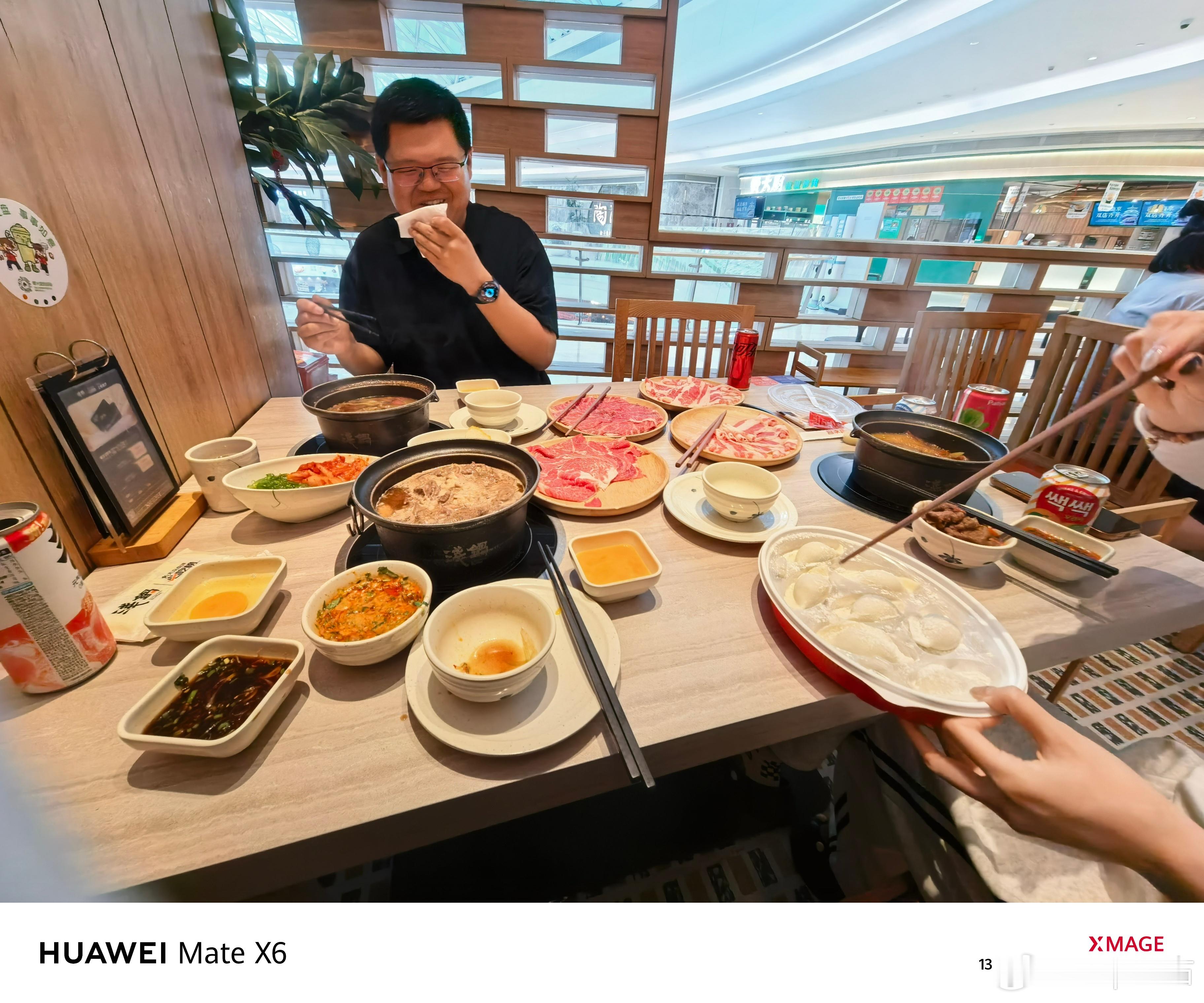 圆满了终于跟团总吃到寿喜烧了​​​