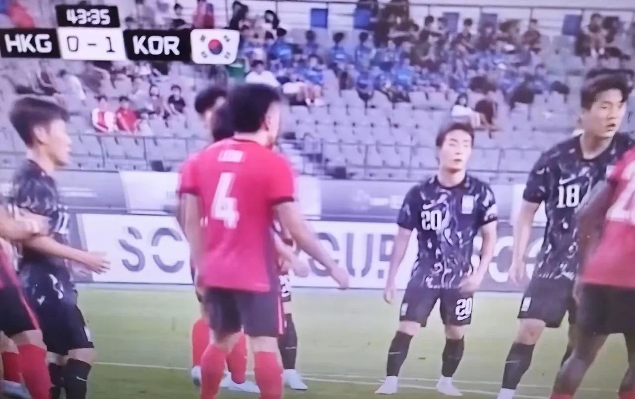 国足亚洲杯垫底基本已成定局，最后的结局基本上就是日本第一、韩国第二、香港第三，国
