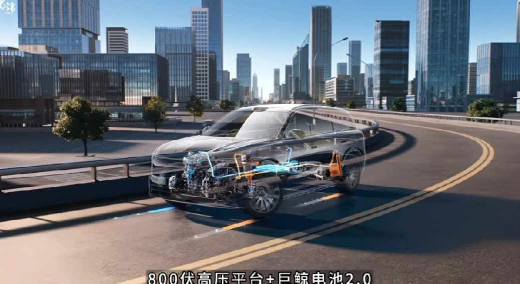 问界M9祝您新年手到福来