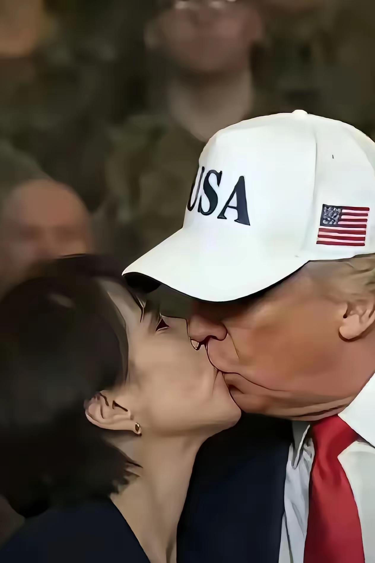 这是驴唇对上马嘴了？太辣眼睛了！(图片来源于网络)