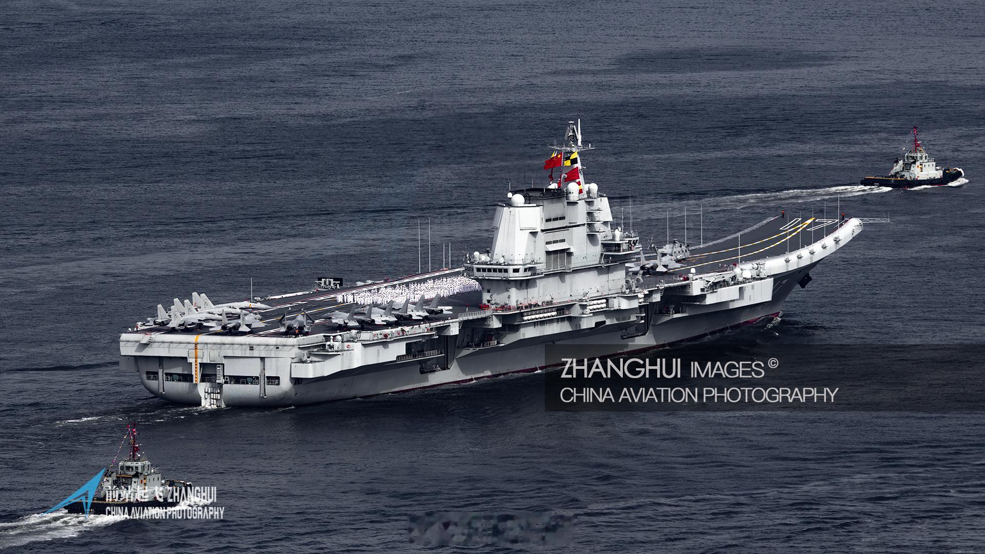 这样拍出来的航母才有感觉[墨镜]​​​