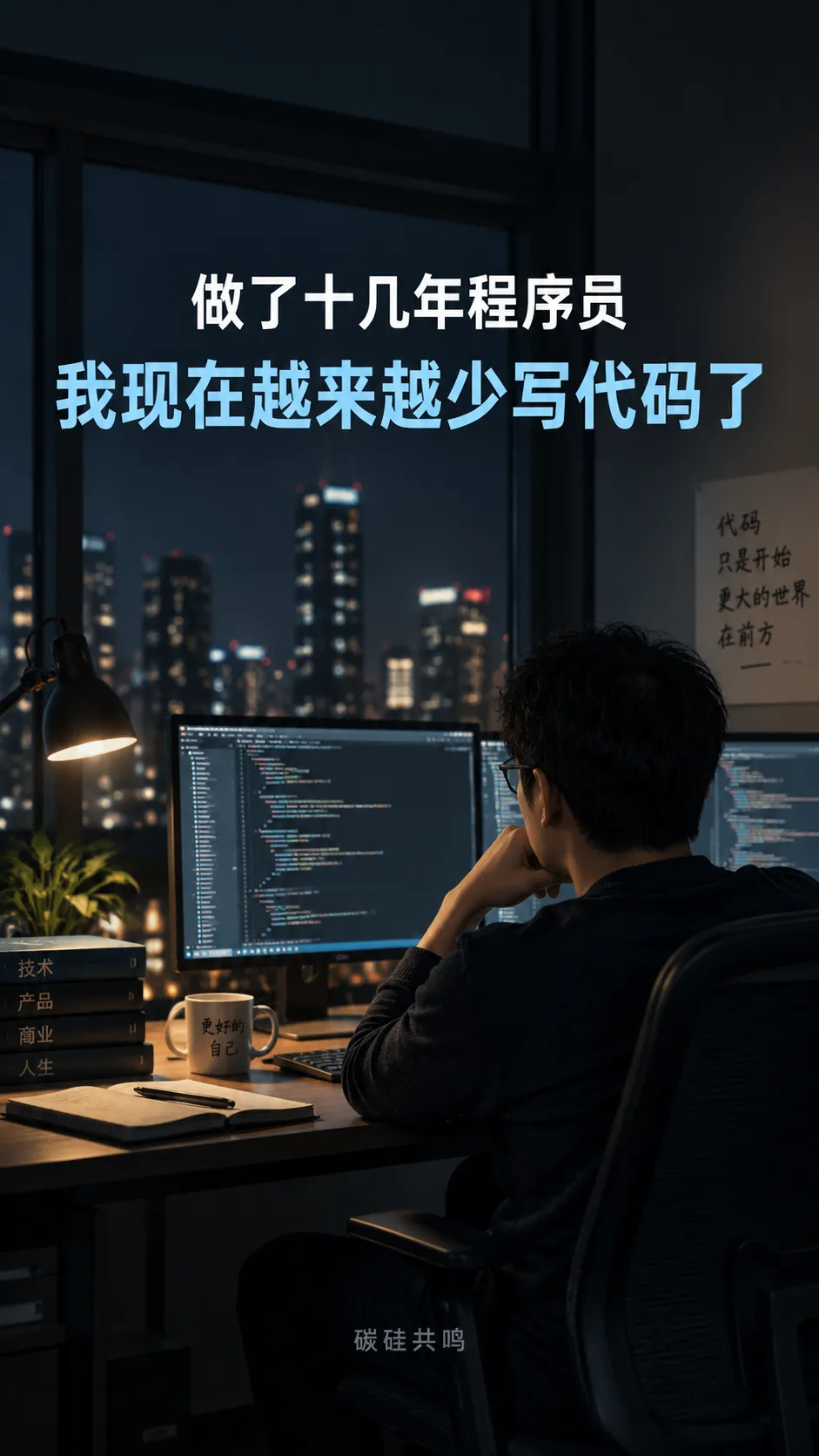 我做技术越久，越明显地感觉到一件事：程序员的价值，正在从“把代码写出来”，转向“决定什么值得做”。从