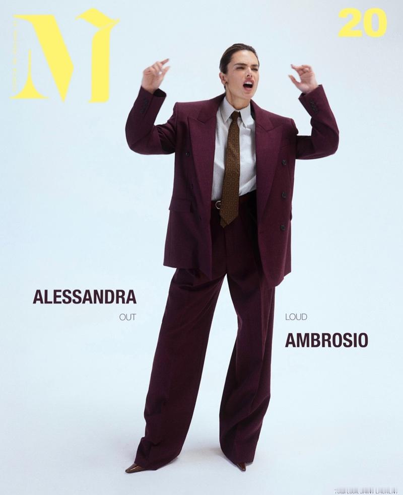 巴西超模AlessandraAmbrosio出镜《MMilenio》七月刊封