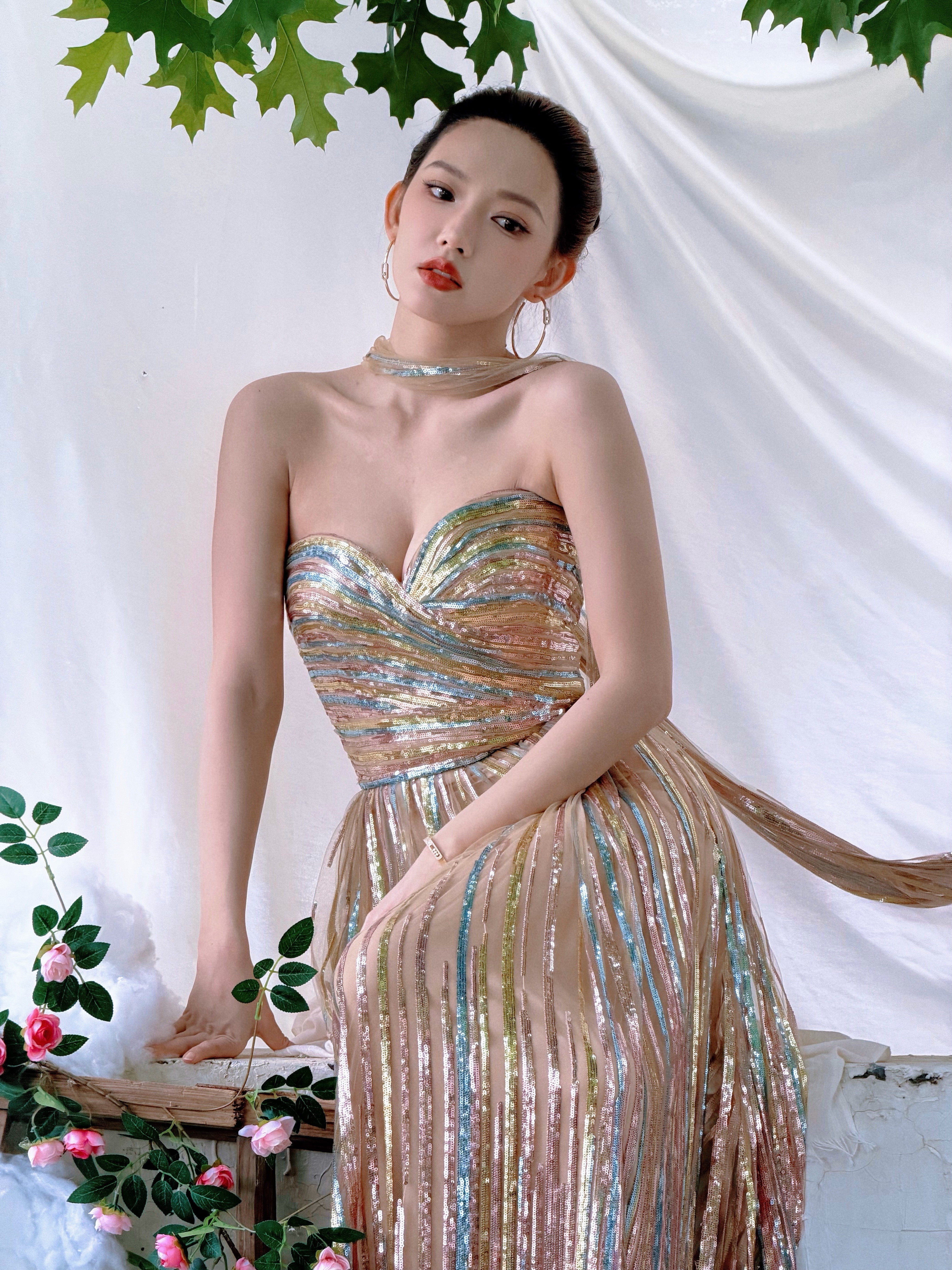 程潇微博电影之夜花絮live图，好辣