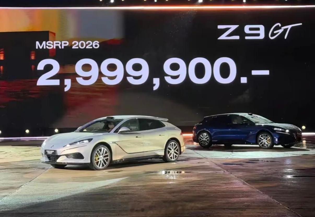 299.99万泰铢！比亚迪腾势Z9GT在泰国上市，9月16日晚，比亚迪豪华品牌腾