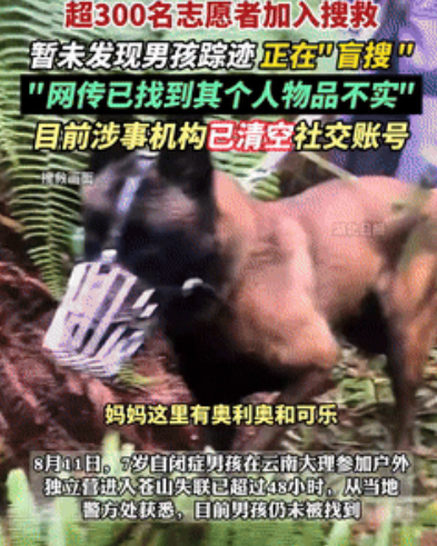 揪心！北京7岁自闭症男孩失联近72小时，几百人参与救援，晚上都没有停歇，然而，好
