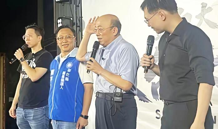 圣安宫造势晚会，郭正亮一针见血点评王惠美：聪明一世，糊涂一时前言彰化市圣