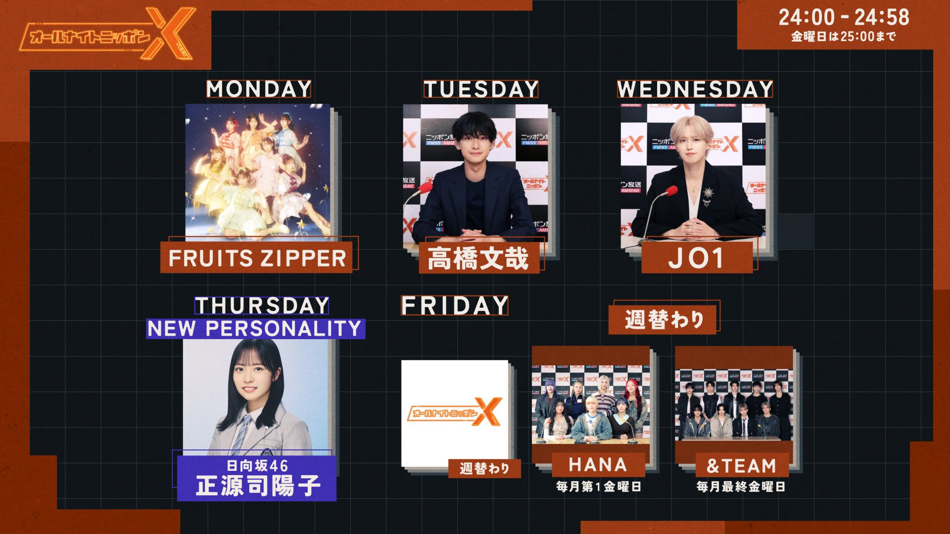 『オールナイトニッポン』2026年度ラインナップ発表ANN記者会見松田好花