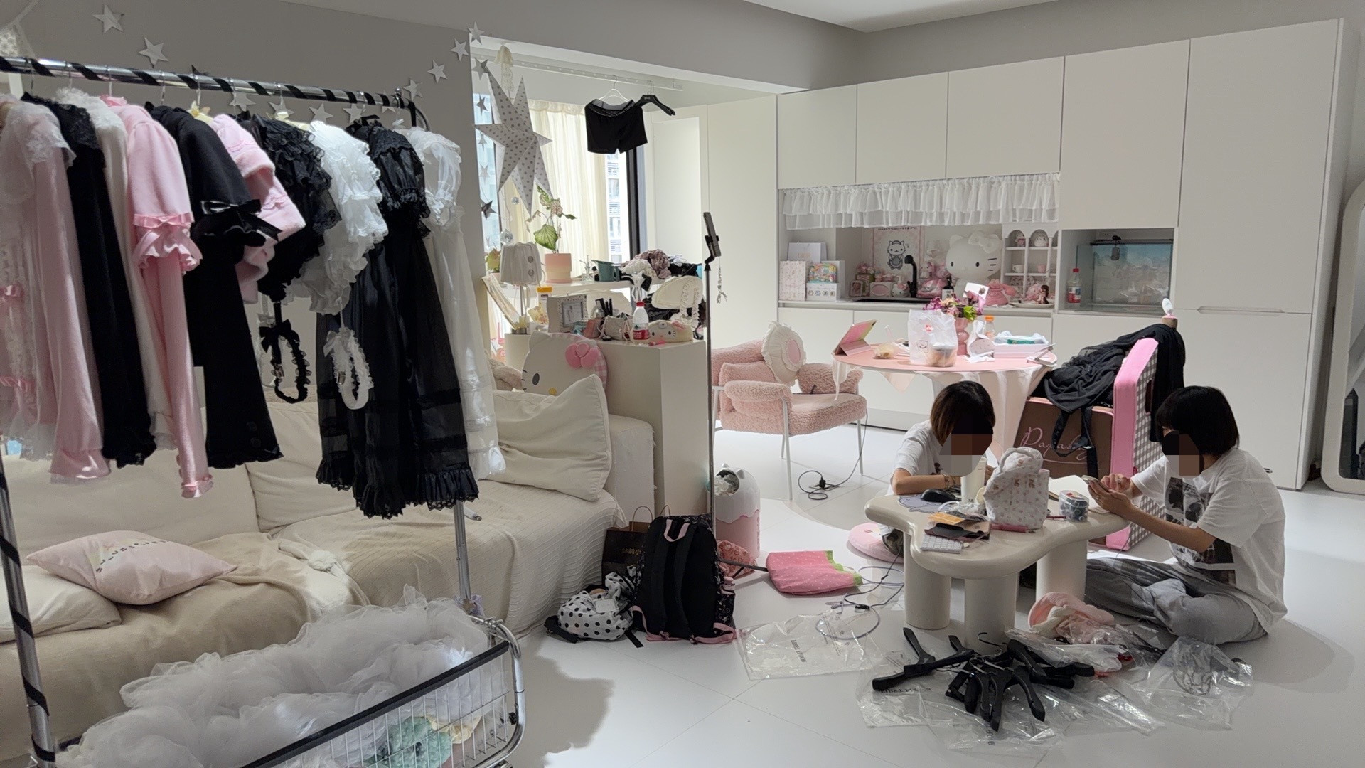 服装工作真实日常​​​