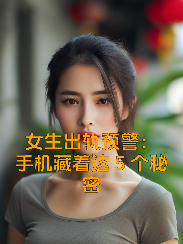 女生出轨预警：手机藏着这5个秘密