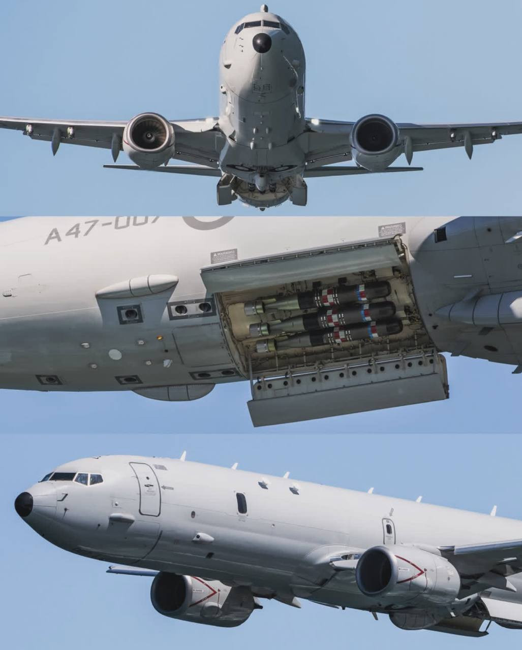 P-8APoseidon搭载Mark54反潜鱼雷​​​