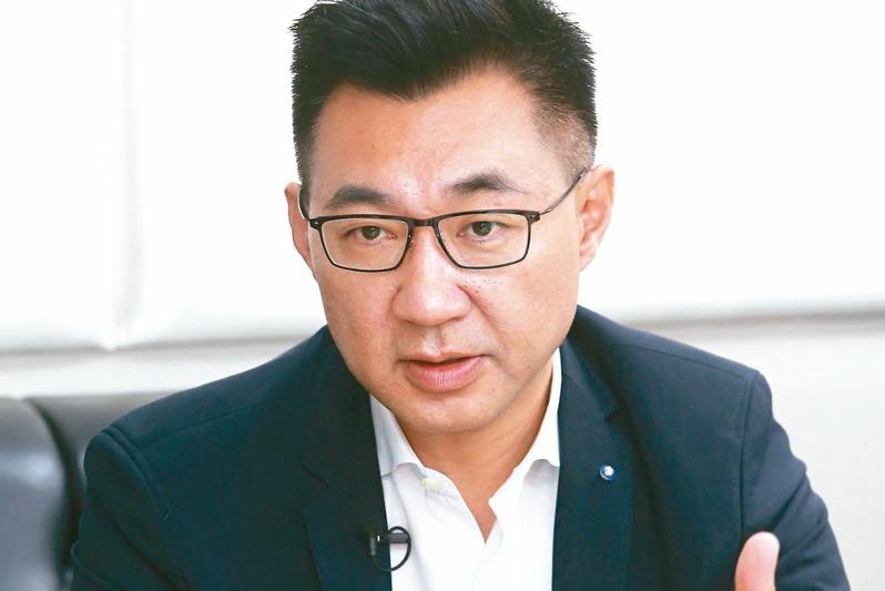 杨琼璎邀他进竞总江启臣：提名请党中央多费心对于参选台中市长，立院副院长江启