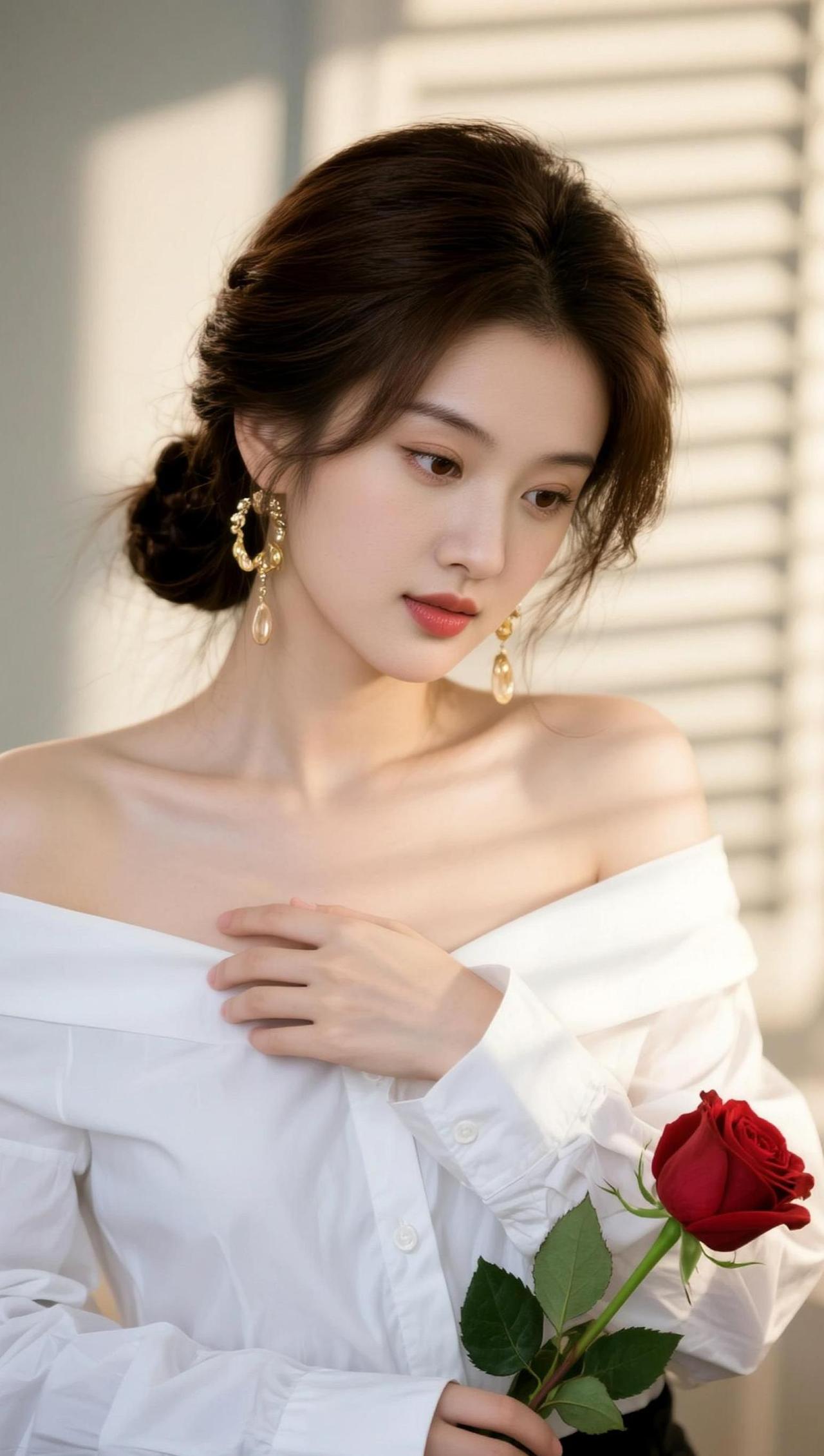 AI光影玫瑰写真随变ai随便玩