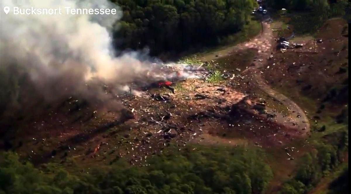 当地时间10月10日，美国田纳西州的一家军用炸药工厂突然发生了大爆炸，至少19人