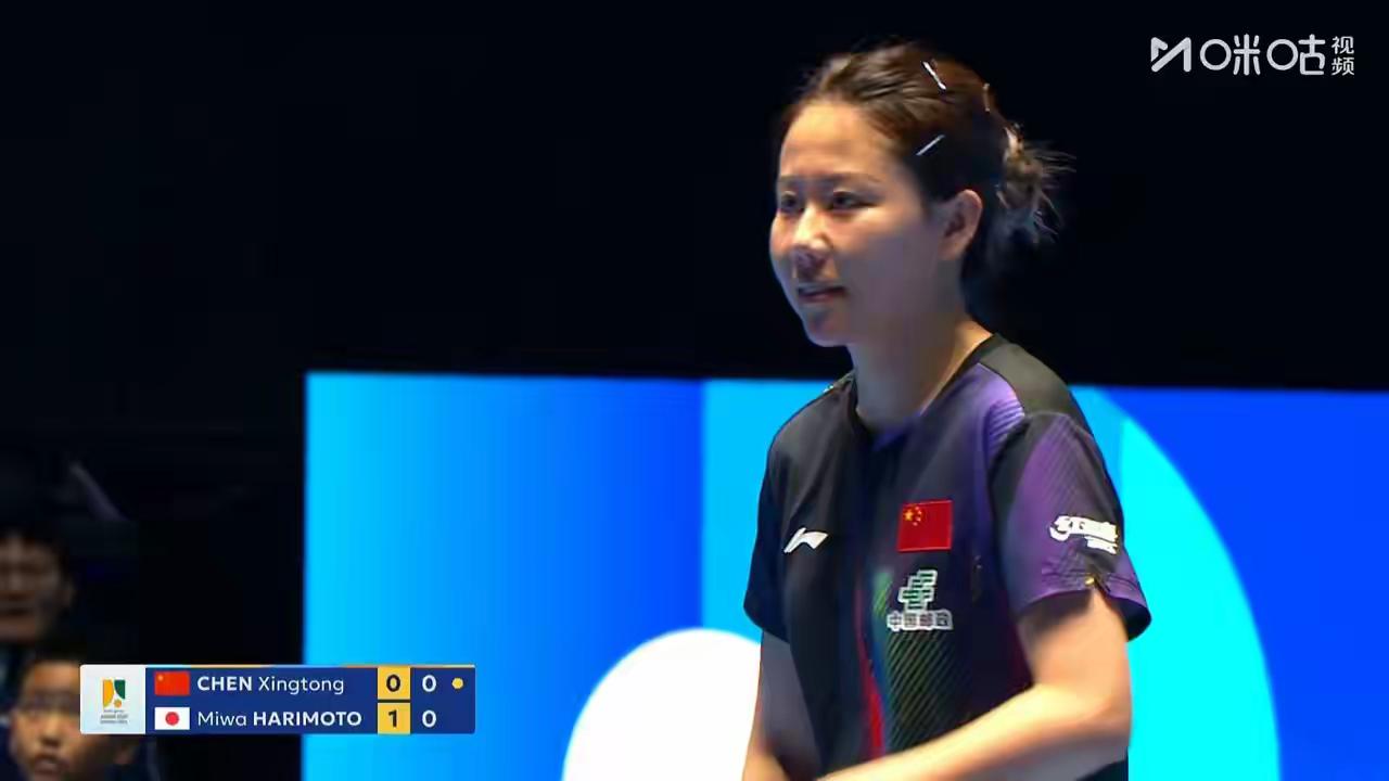 【张本美和升级改造，总算拿下陈幸同一回】17岁的张本美和还有潜力，应该是赶上陈幸