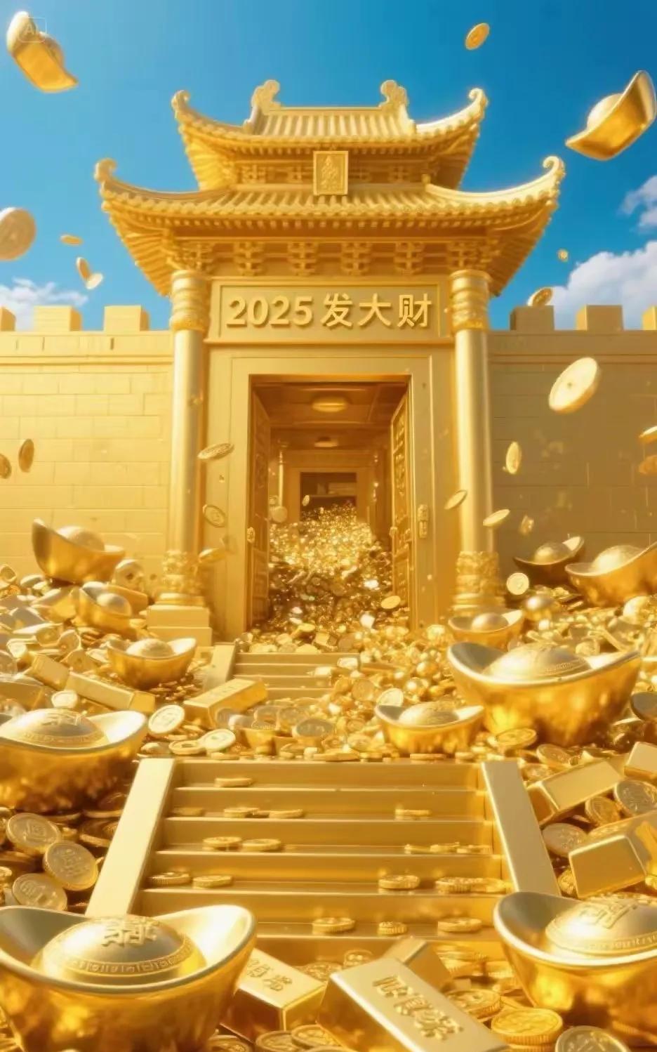 天降横财好运来2025年，发大财