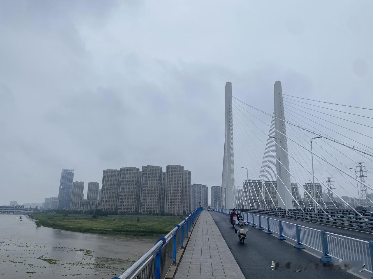 前一阶段大水，从河南顺流而下进入安徽阜阳地界。8月10-11日，台风“白海豚