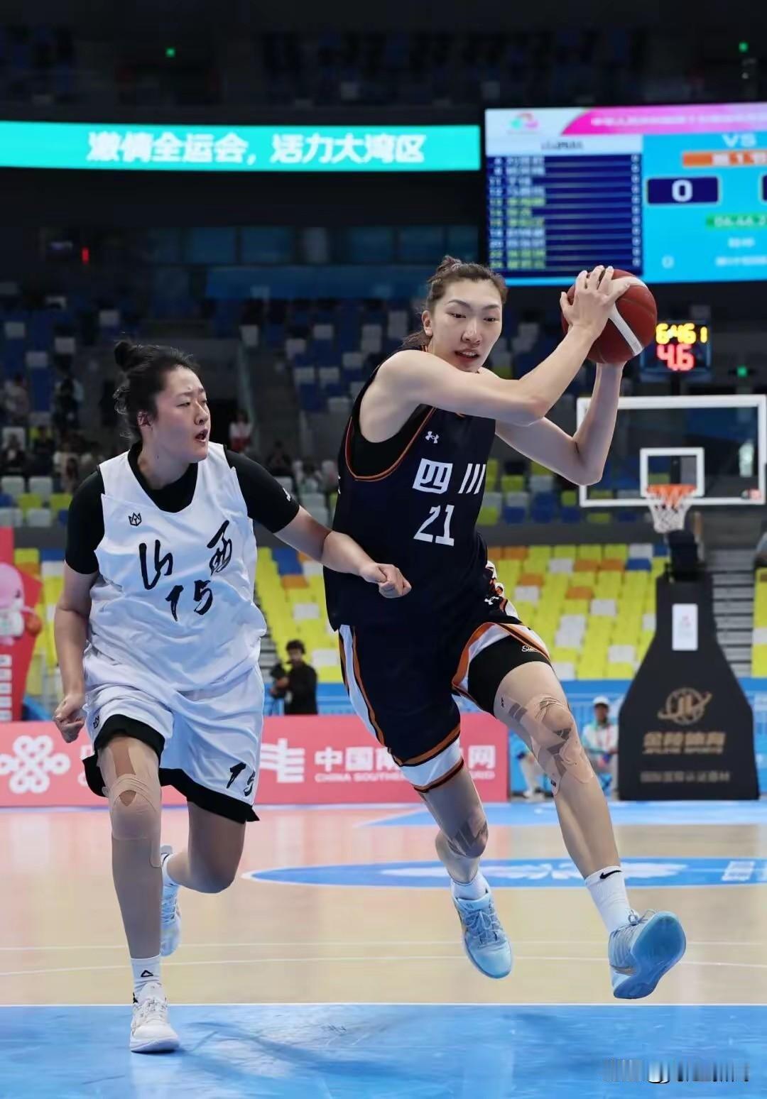 2. 全运会小组赛三战净胜228分四川女篮志在冲冠：四川女篮全运会小组赛三战净