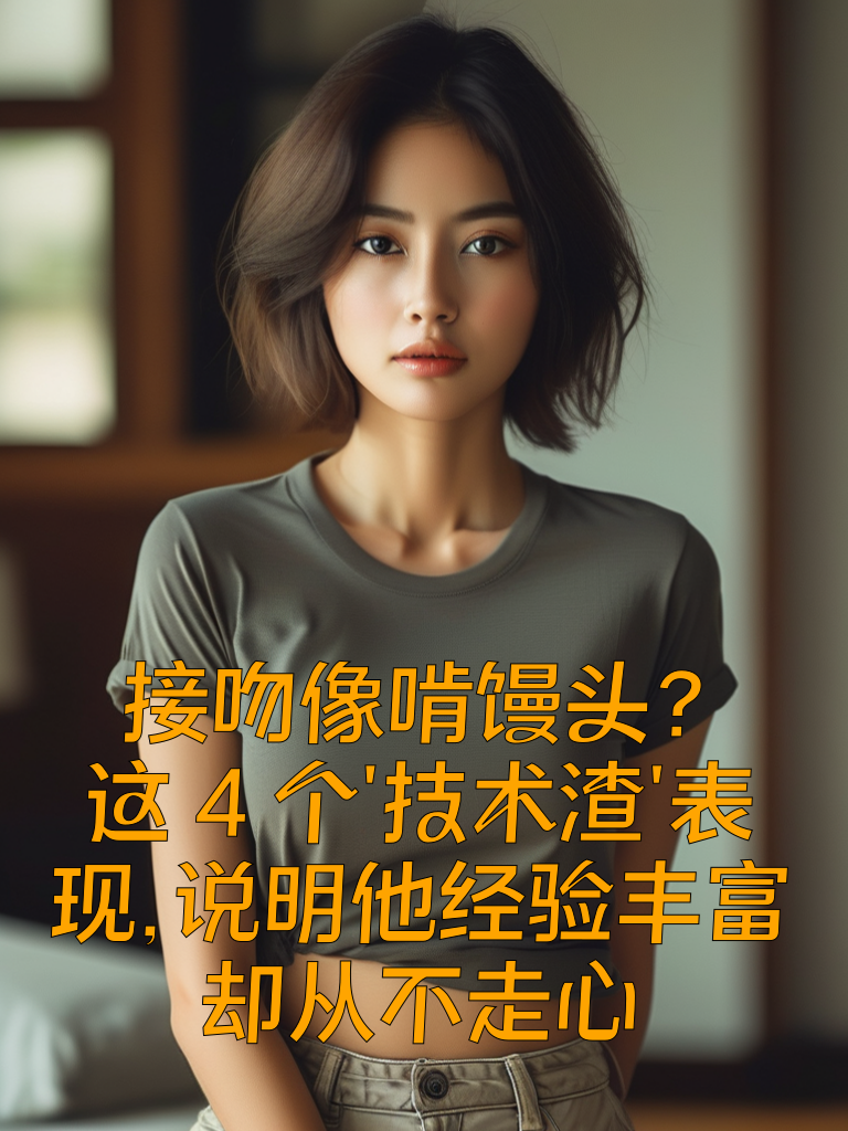 接吻像啃馒头？这4个'技术渣'表现，说明他经验丰富却从不走心