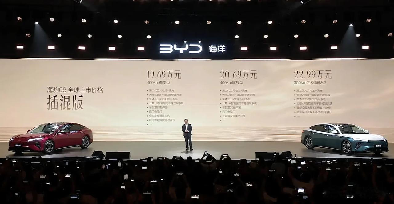 19.69万起步，如何评价海豹08价格？