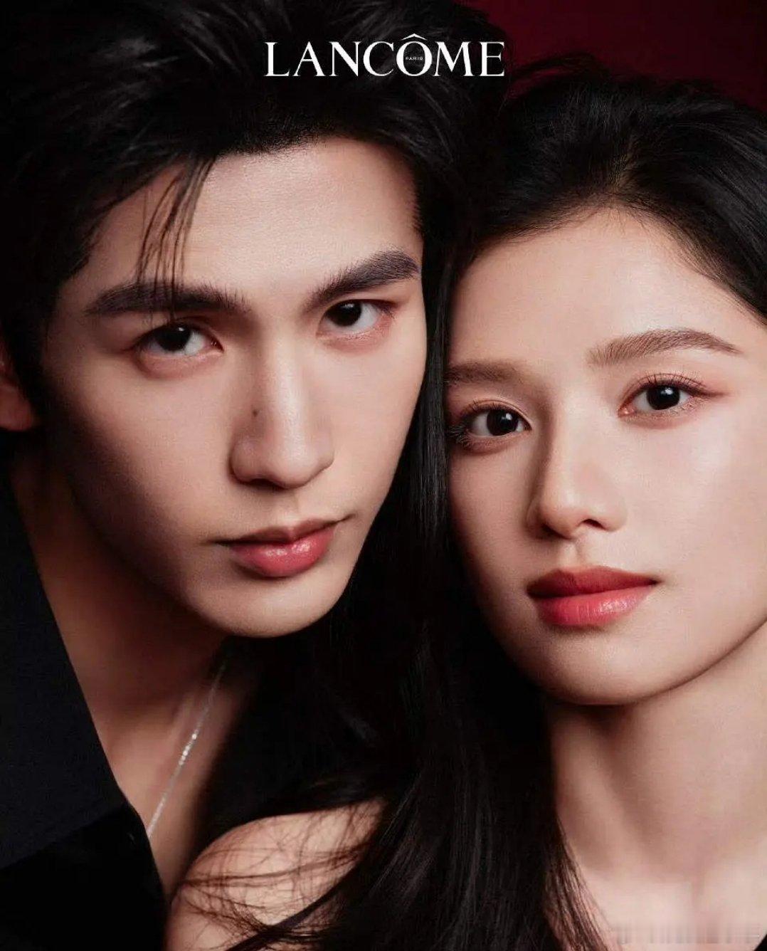 自从兰蔻广告之后我就一直盯着张凌赫的三角眼再也不觉得他帅了