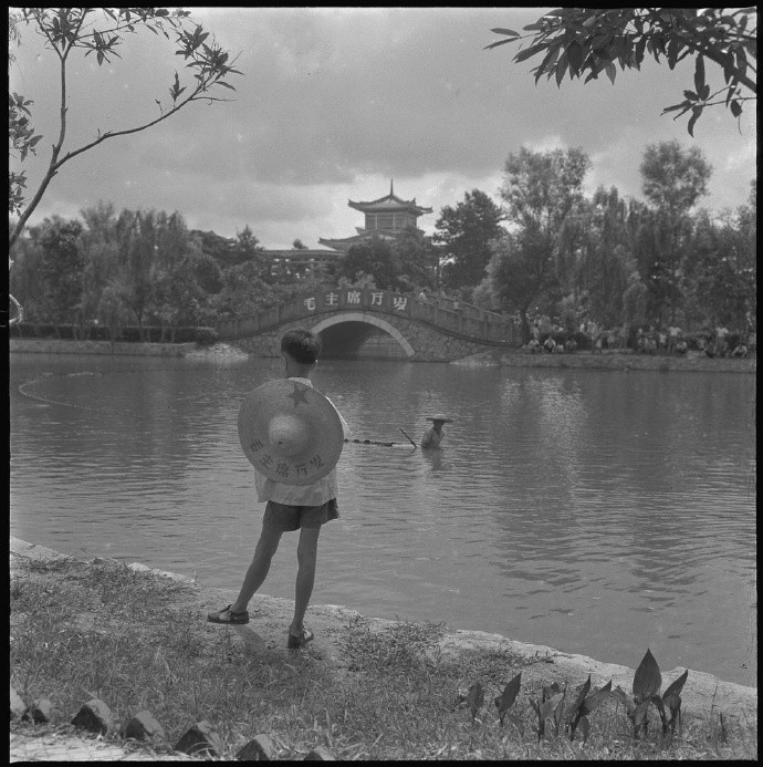 1968年，广州市的动物园。
