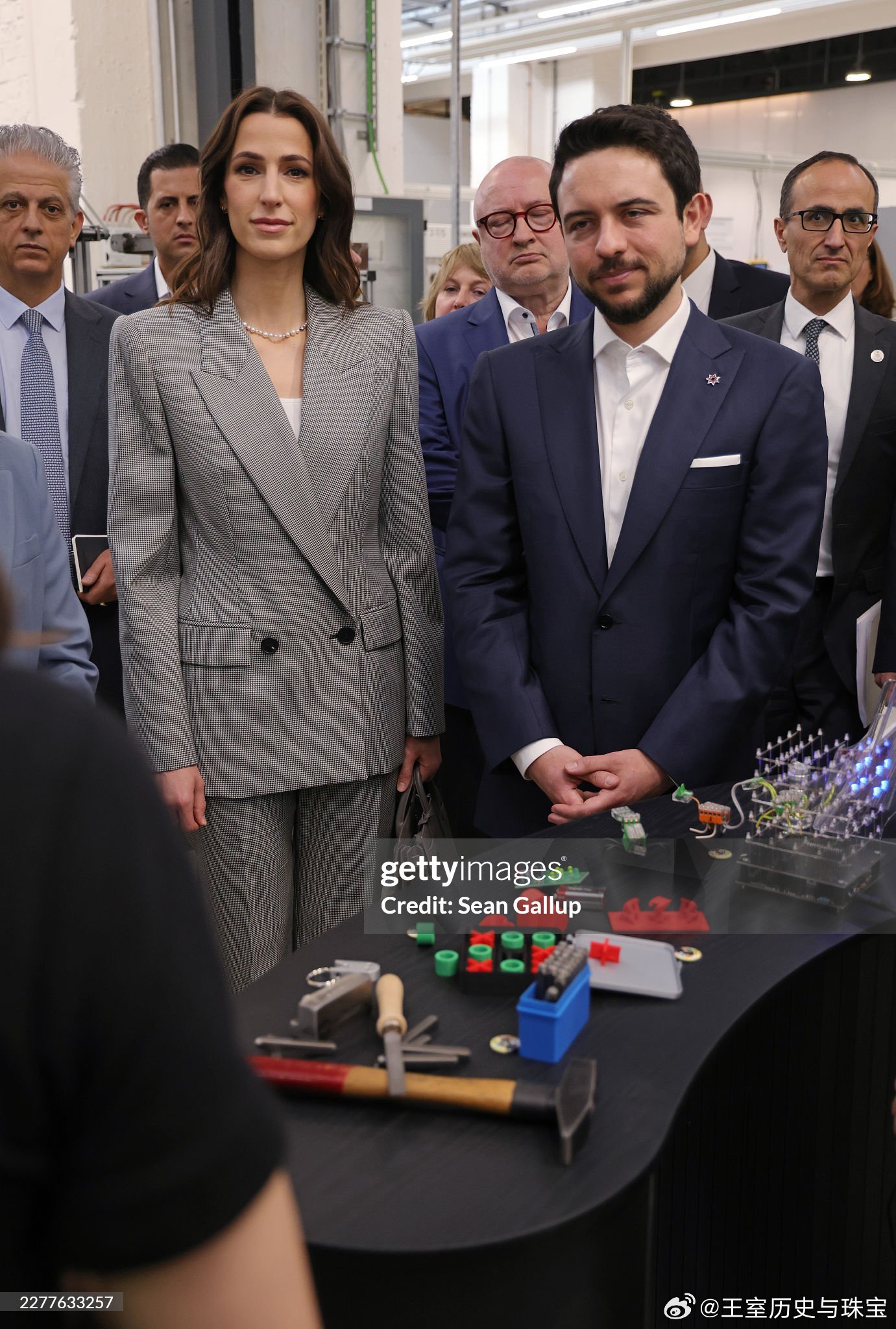 新闻2026.5.22约旦王储夫妇正式访问德国，他们在柏林参观工程集团ABB