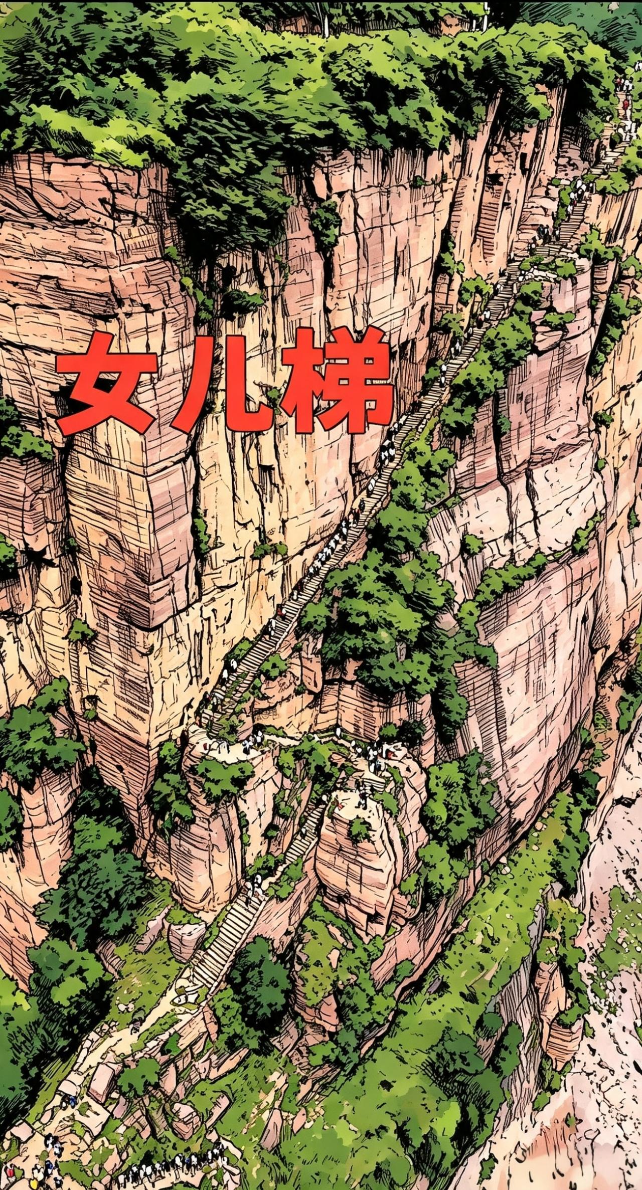 程梦圆出事的地方，其实有段浪漫故事！张良脑、张良庙、张良洞、皇姑洞、女儿梯——