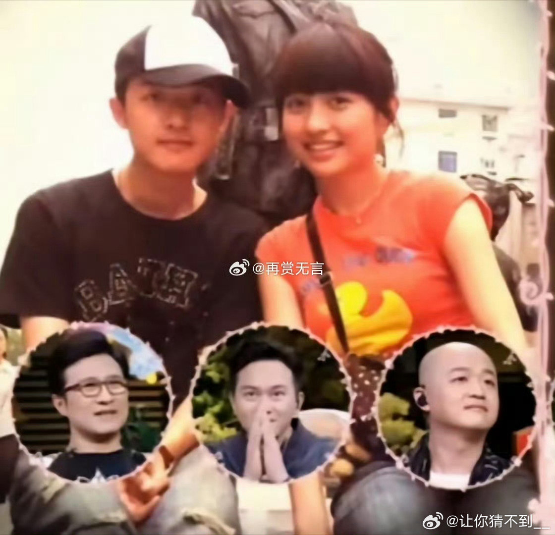包贝尔年轻时也是大帅哥一枚，包文婧眼光还可以​