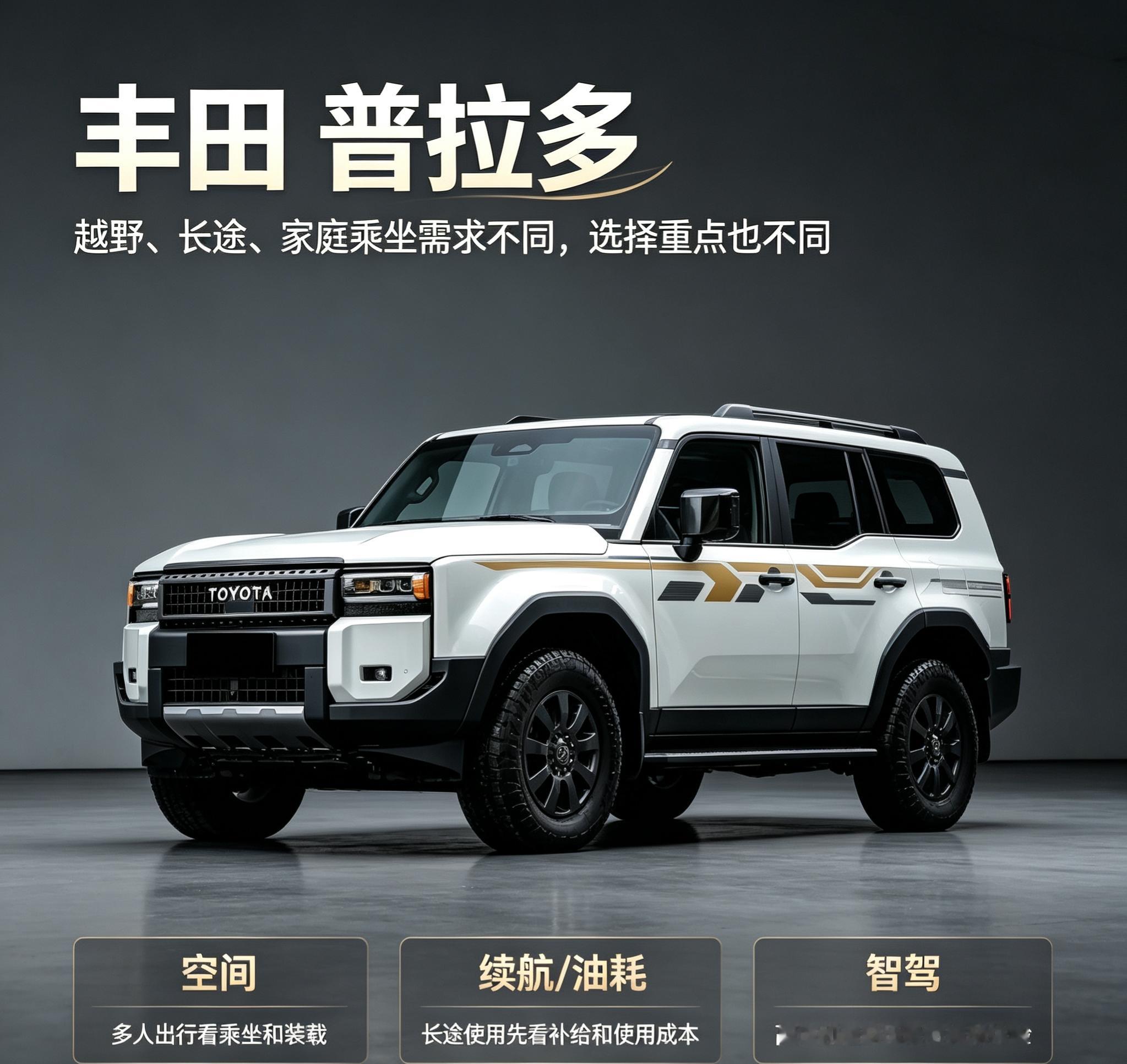 普拉多选买，按需求挑就对了