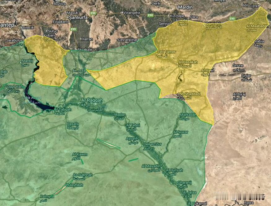 目前HTS/阿拉伯部落民兵正在原库尔德武装的地盘上全力攻打各个关押IS成员和家属