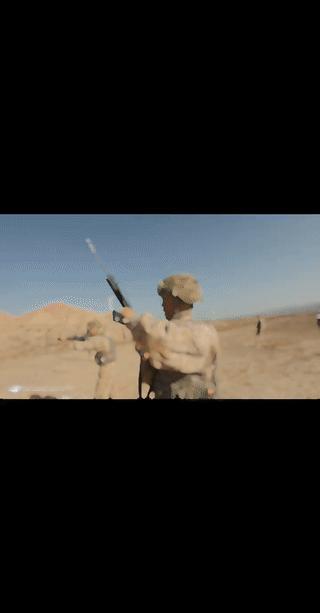 新兵射击训练第一次使用国产新型“191”式自动步枪！这把枪的精度，性能全面优于