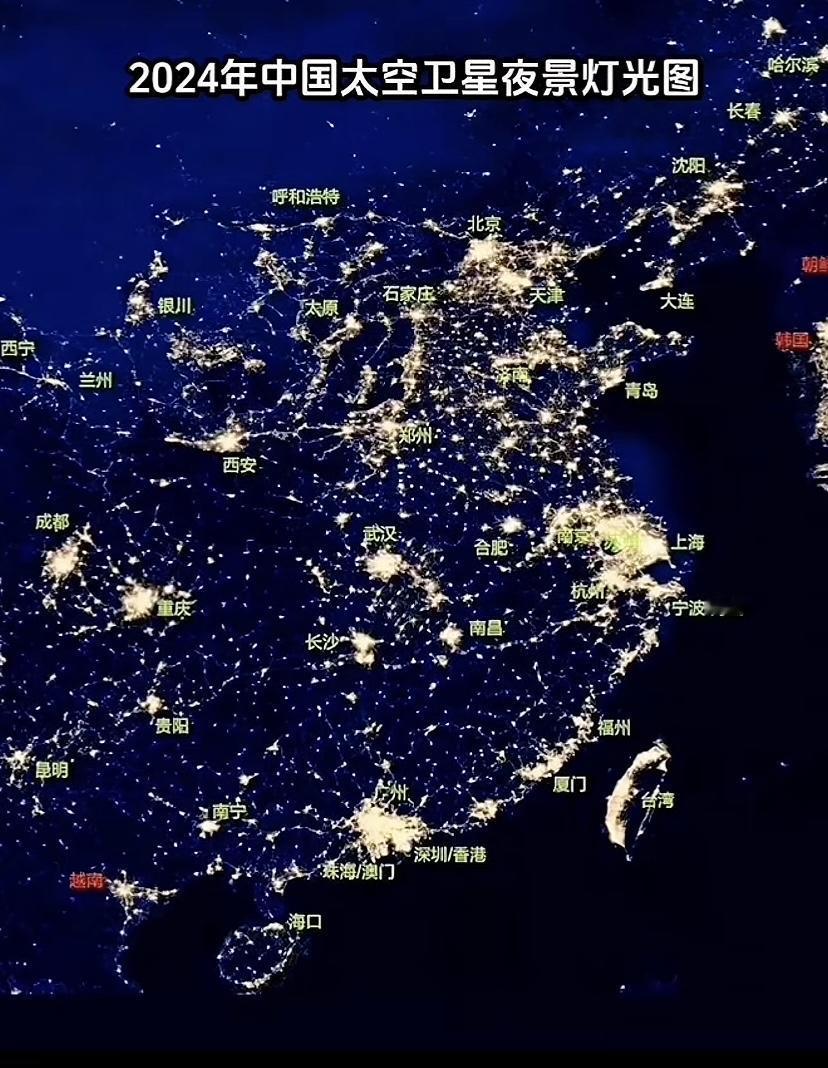 一张图基本能看出中国大城市的实力，北方京津前二没悬念，接下来论都市圈实力，郑州第