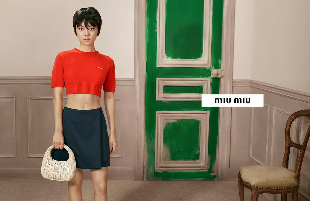 赵今麦×MiuMiu2026手袋系列广告大片怎么给麦搞了超短发之前齐肩短