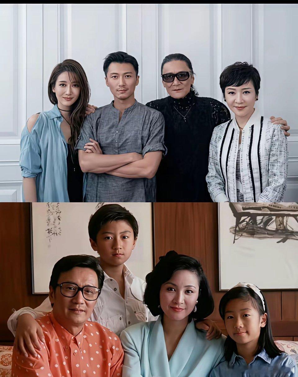 遗传这件事，很多时候由不得人心愿。原来谢霆锋妈妈真没在吹牛，亮眼的基因都是代代相