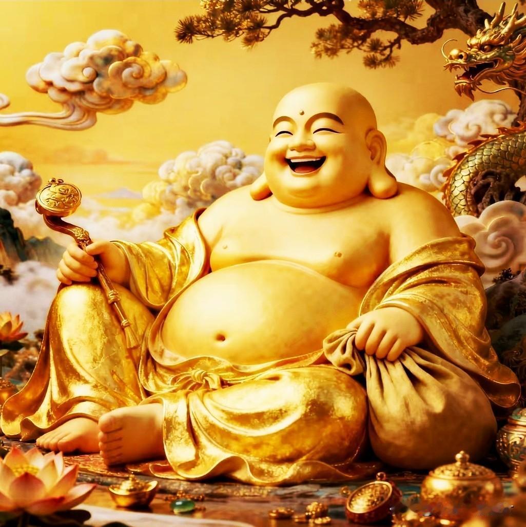 笑口常开，福运自来。