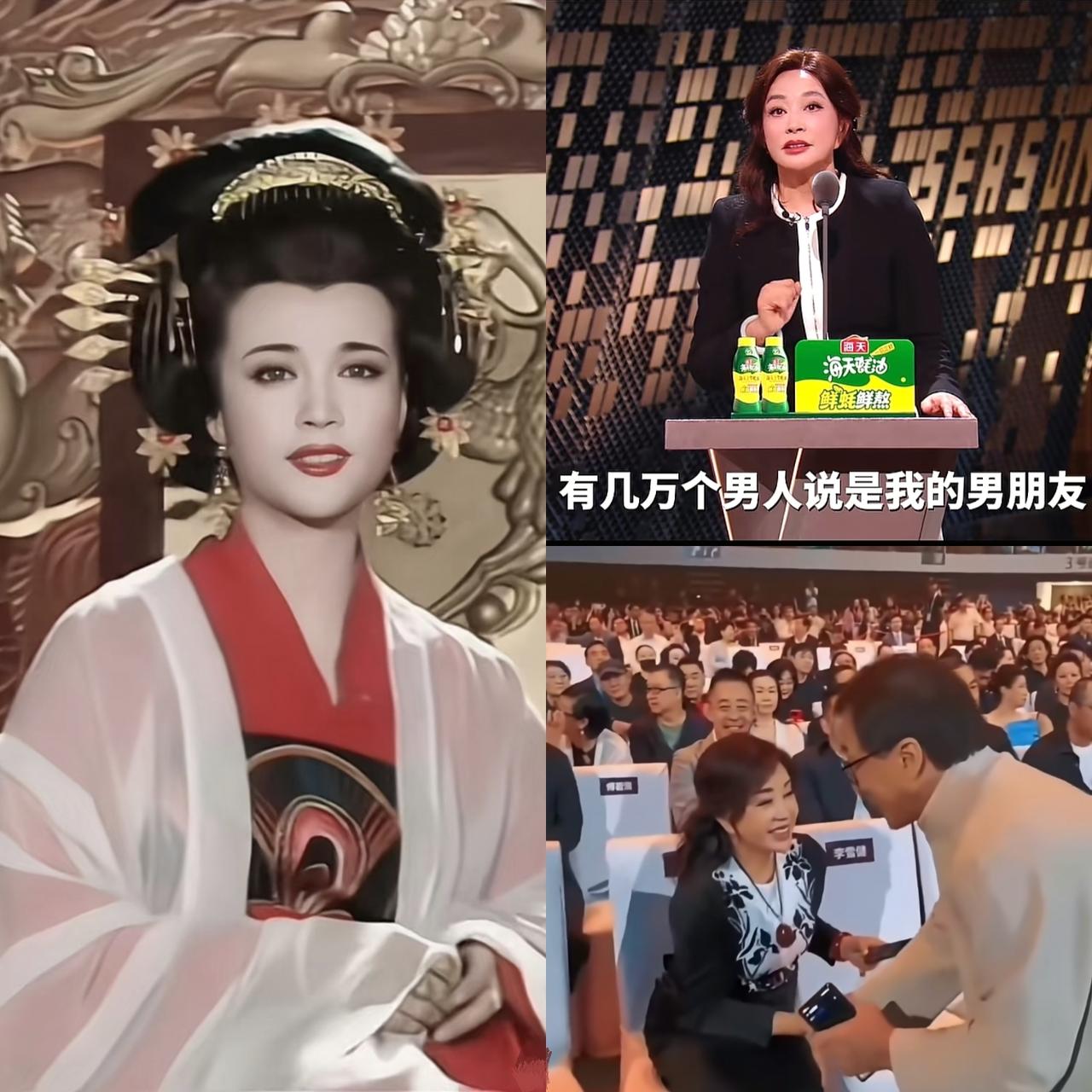 我问我爸，刘晓庆说她年轻的时候有几万个男人喜欢他，这是真的吗？我爸朝我翻了个白