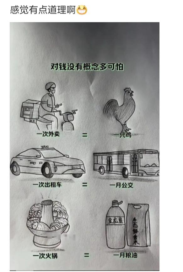 对钱没有概念多可怕