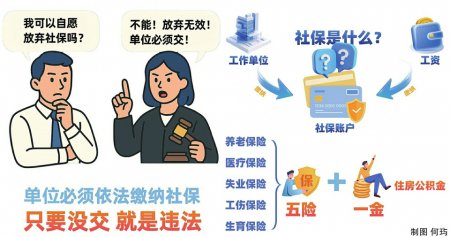 社保不是可缴可不缴 这些关键点你一定要搞懂