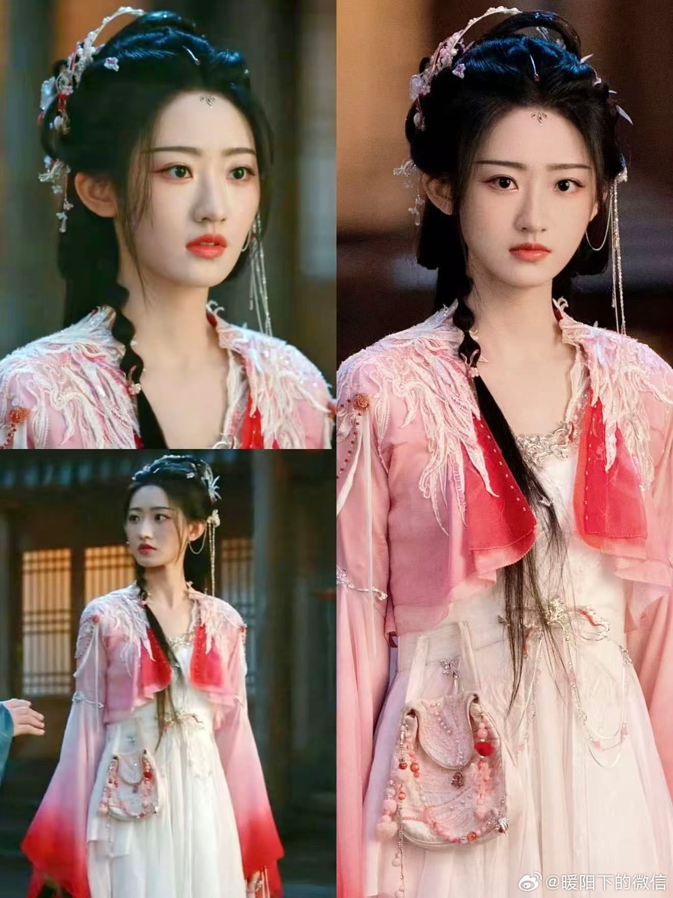 杨雨潼出场雨过天晴的宿命感越看越爱《暗河传》白鹤淮！小神医人设讨喜，明亮服装在