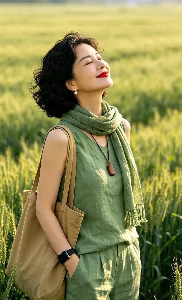 上周陪我妈去剪头发。理发师撩起她头发看了看，说了句：“阿姨，您这发量，剪短吧