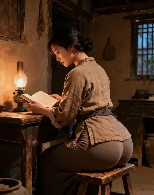 那时，娶个爱读书的美妻，夜色人静的时候，坐着床头，看她在煤油灯下读书，心里暖洋洋
